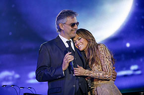 Celebrity Fight Night XIX 2013 - Andrea Bocelli, Jennifer Lopez